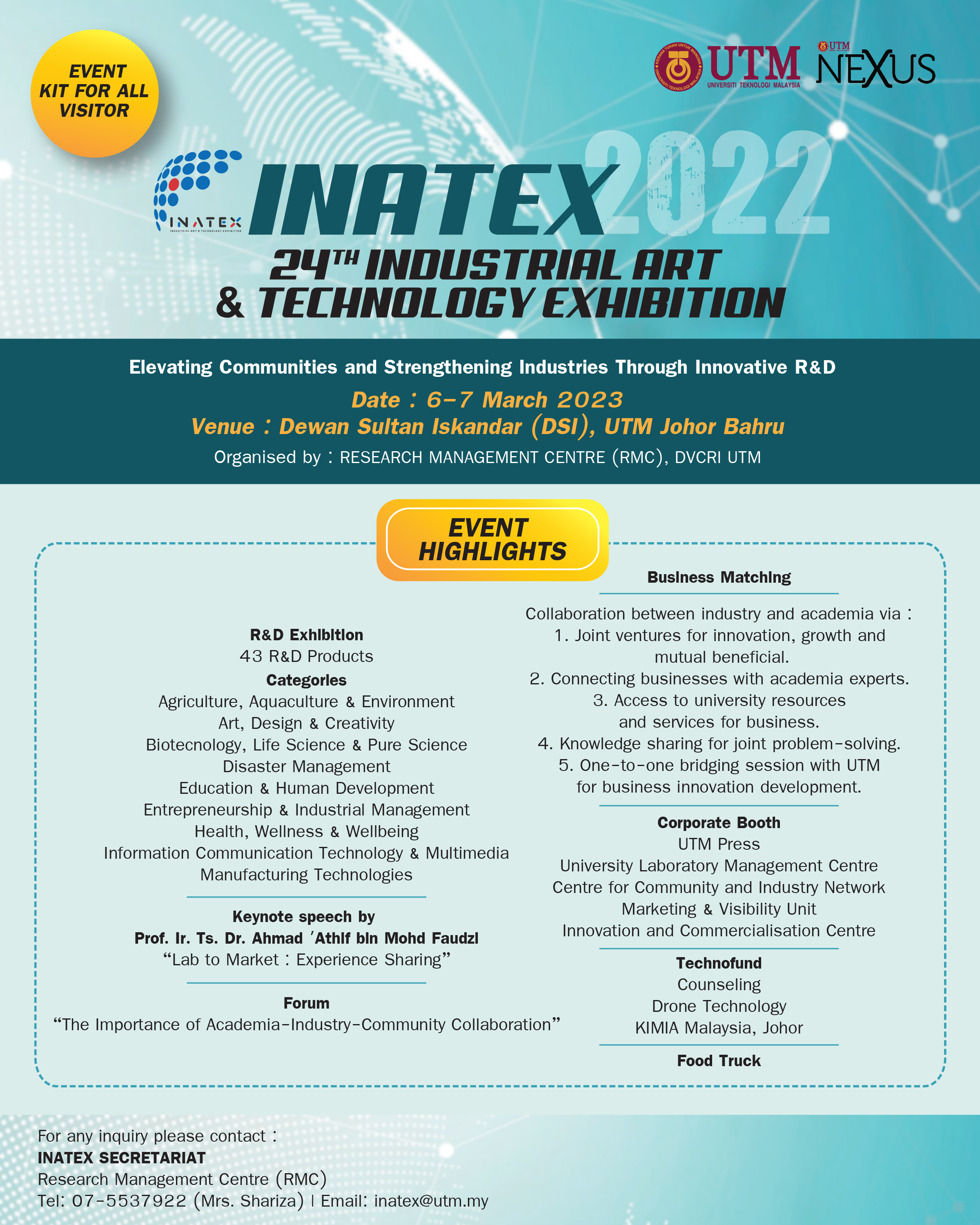 INATEX Banner